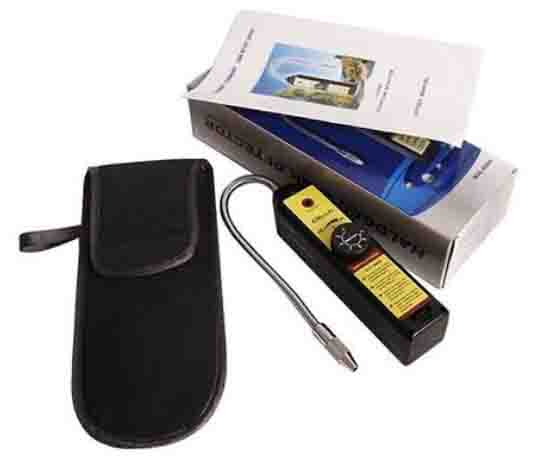 深圳風(fēng)向標(biāo)汽車教學(xué)設(shè)備:空調(diào)實(shí)訓(xùn)儀器設(shè)備(圖2) 空調(diào)制冷劑電子測漏儀