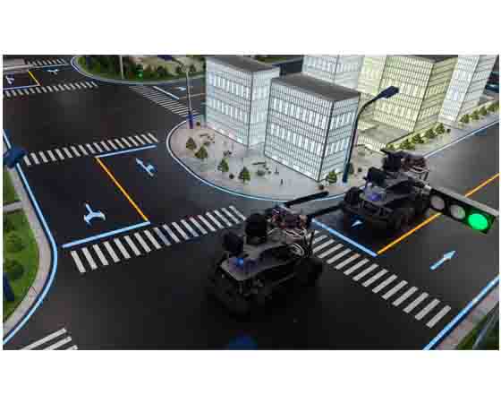 重慶無人駕駛實訓沙盤